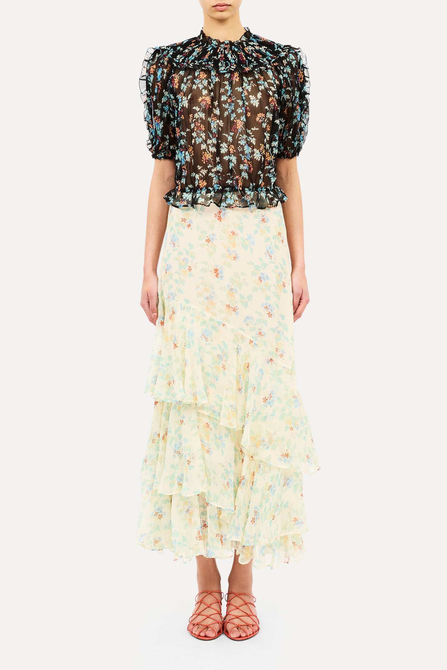 Solenne SS Silk Top