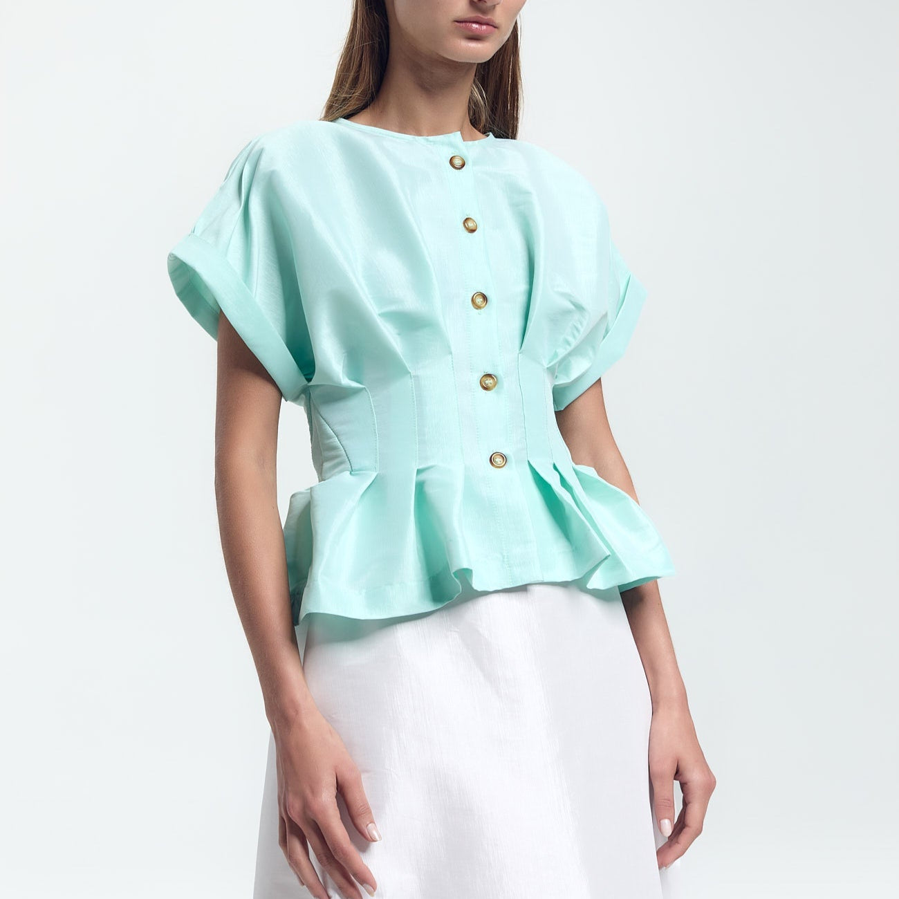 Kika Vargas Nicola Top - Mint