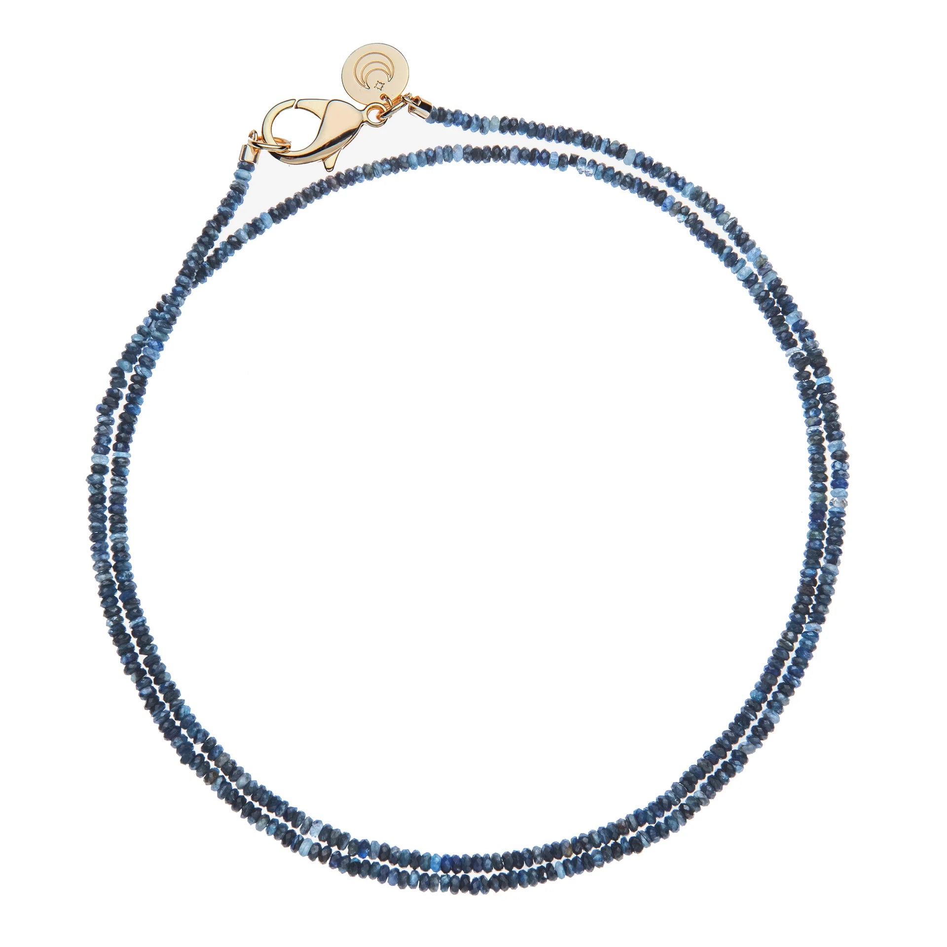 Jane Win Double Wrap Diamond Cut Necklace