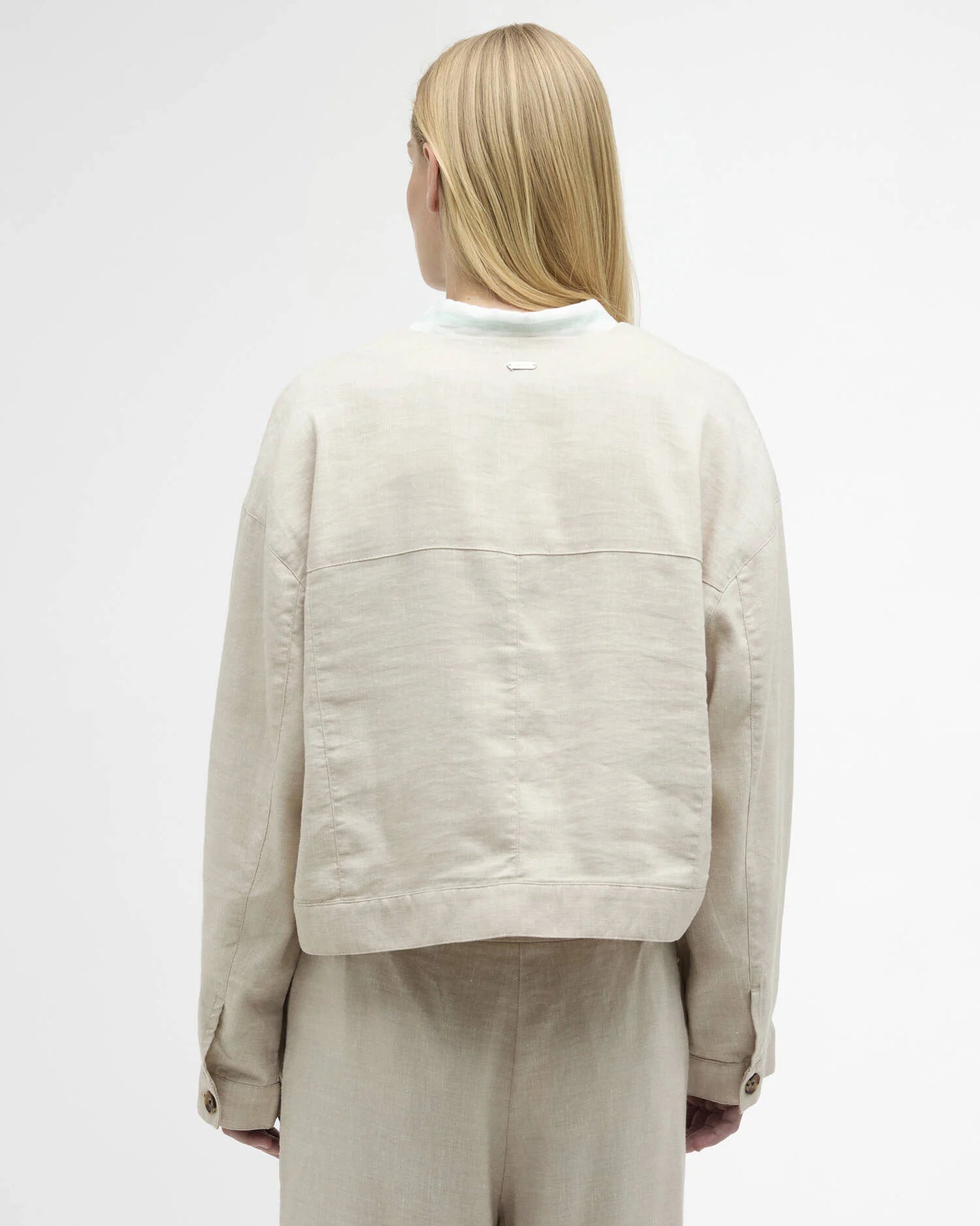 Barbour Gabby Collarless Overshirt