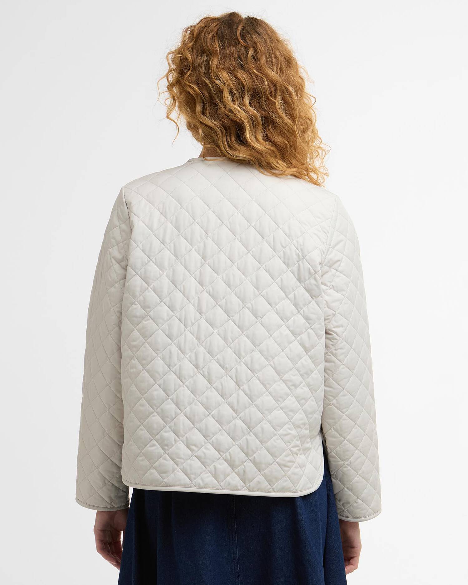 Barbour Cashel Collarless Quilted Jacket