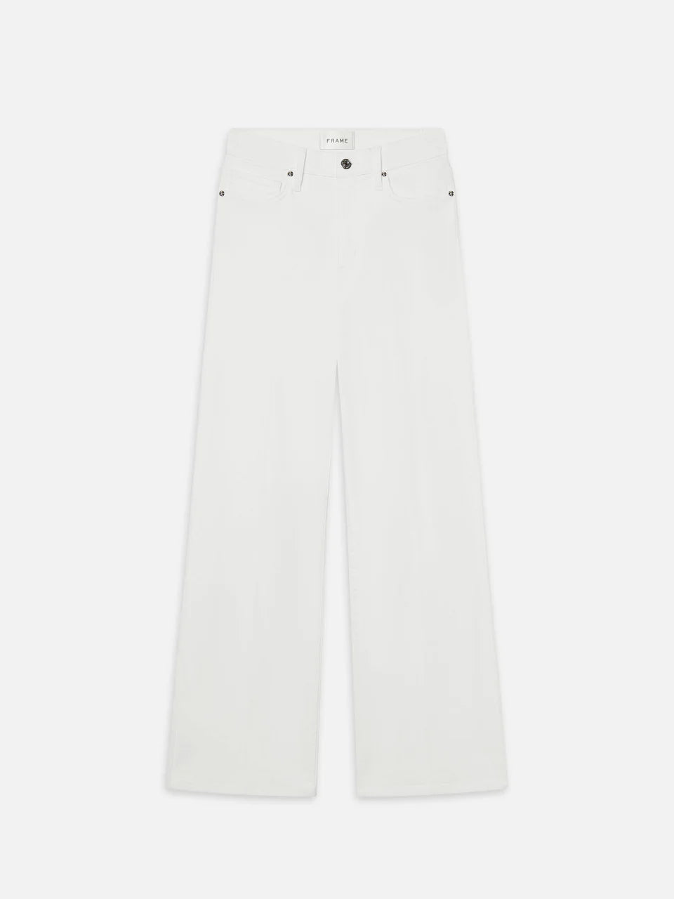 Frame Le Slim Palazzo Jean - White