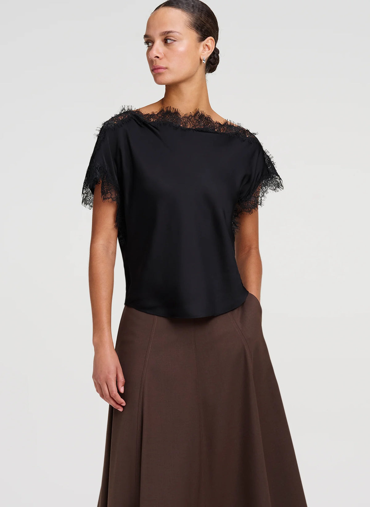 A.L.C. Luna Top - Black