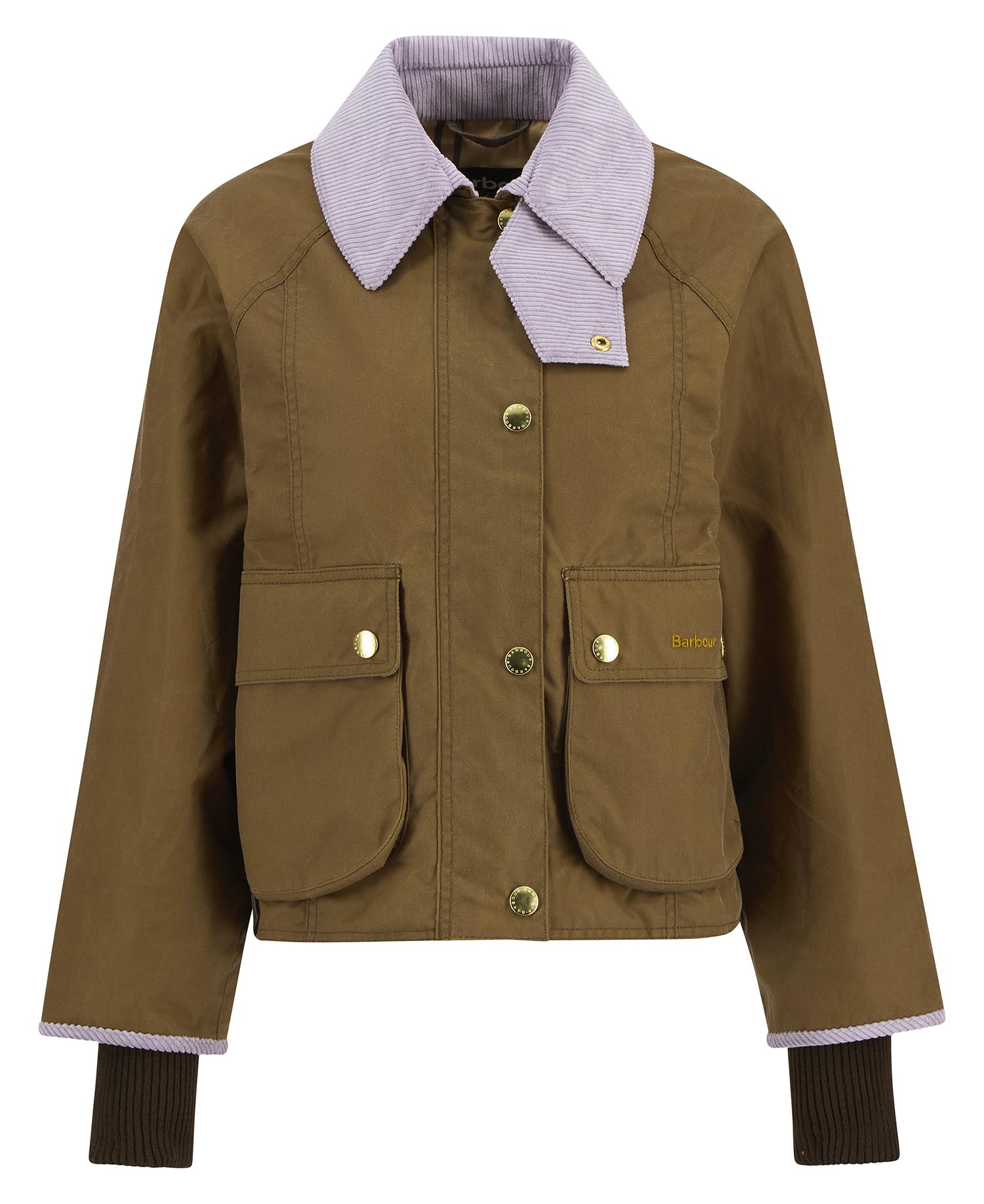 Barbour Cropped Beadnell Waxed Jacket