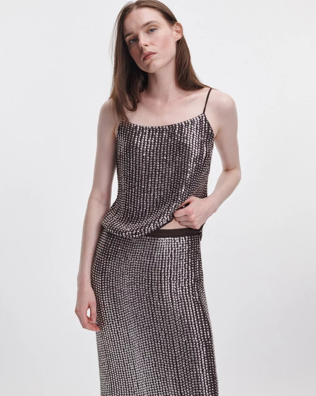 Rag & Bone Lili Beaded Tank