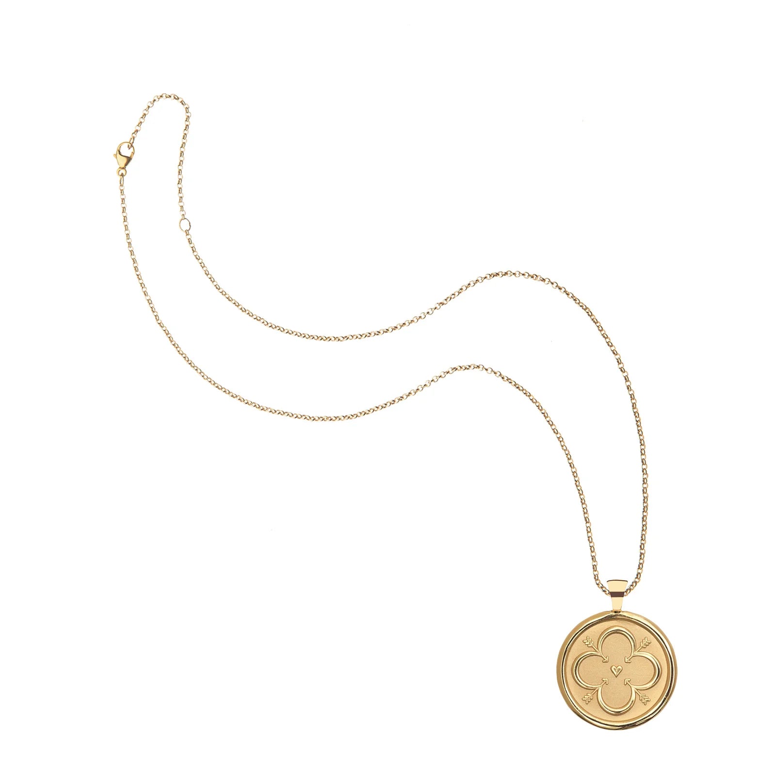 Jane Win LOVE Original Coin Pendant