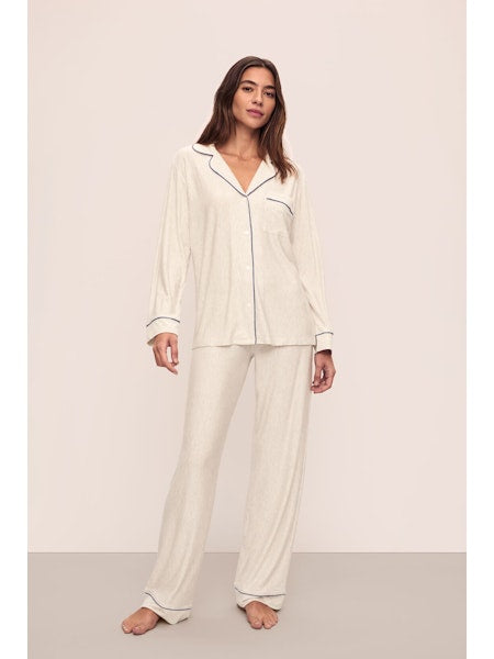 Eberjey Gisele - The Long PJ Set - Heritage Stripe