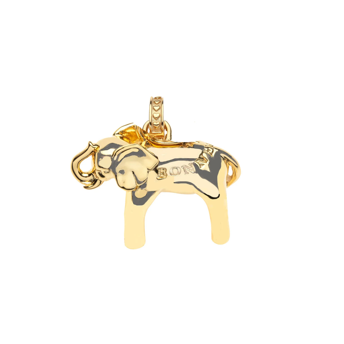 Jane Win LUCKY Bonne Chance Elephant Charm