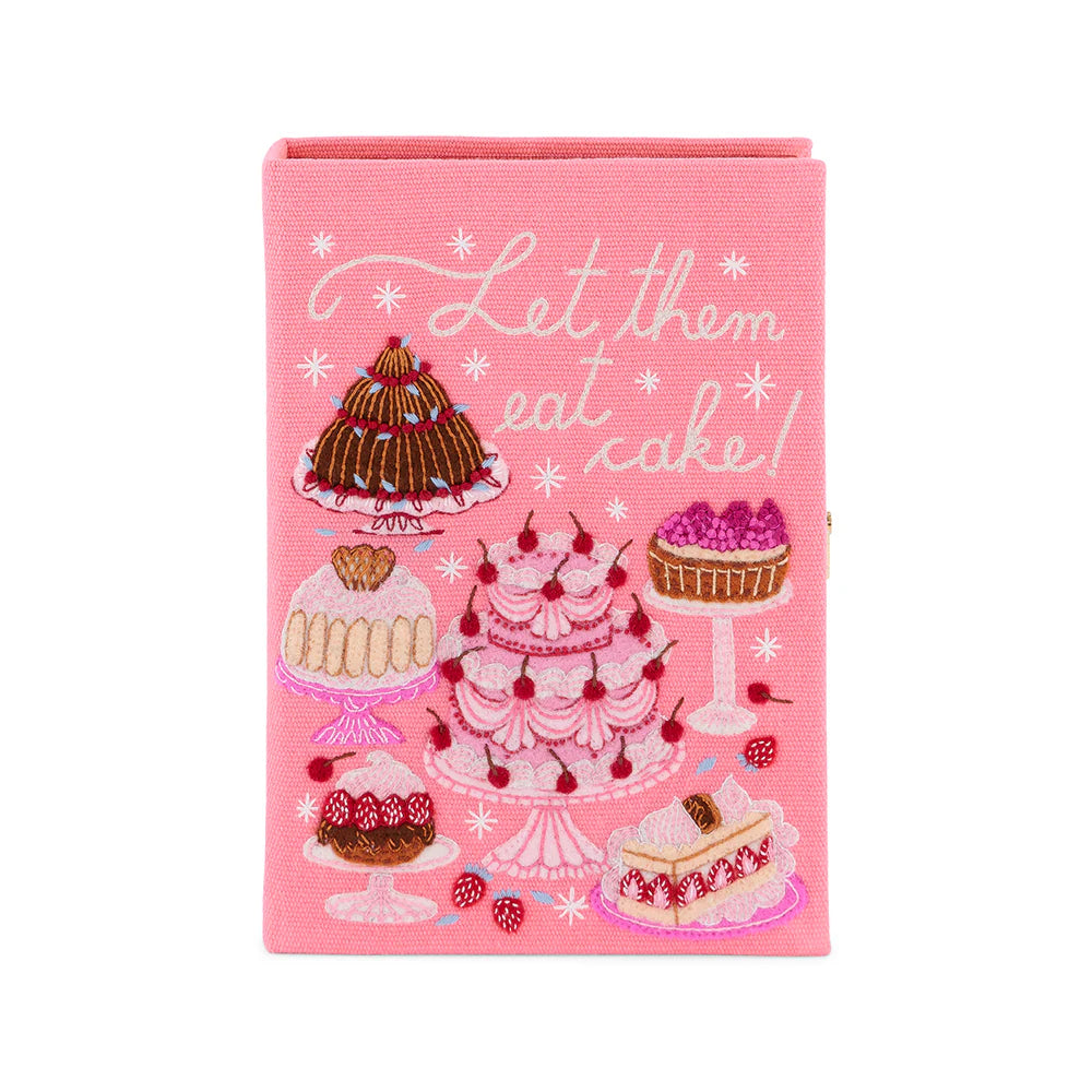 Olympia Le-Tan Book Clutch - Let Them Eat Cake