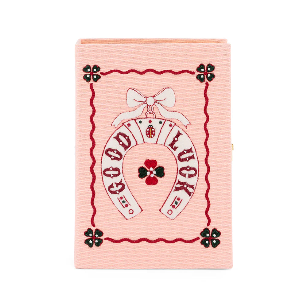 Olympia Le-Tan Book Clutch - Good Luck