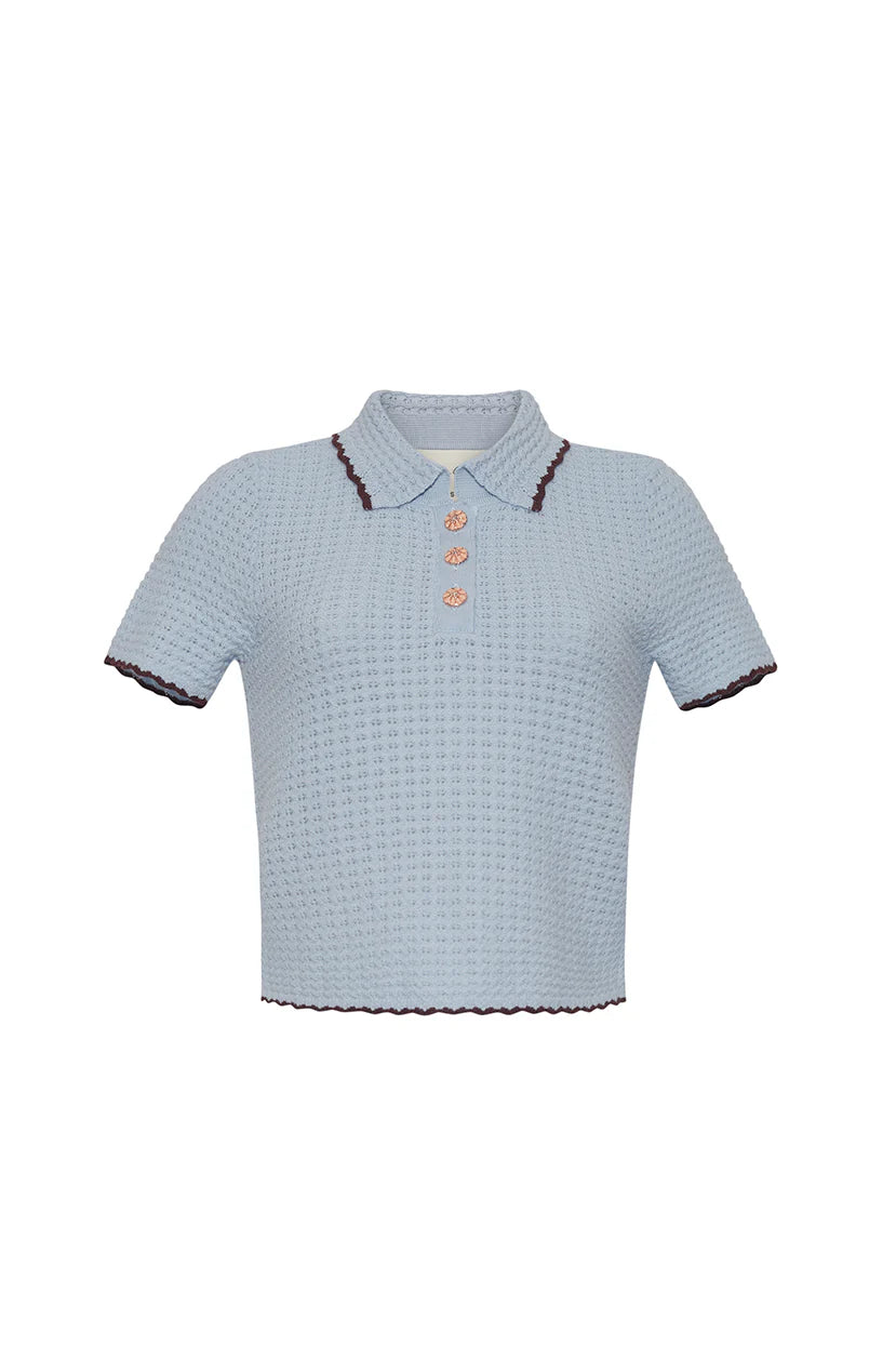 Cara Cara Melody Polo - Light Blue