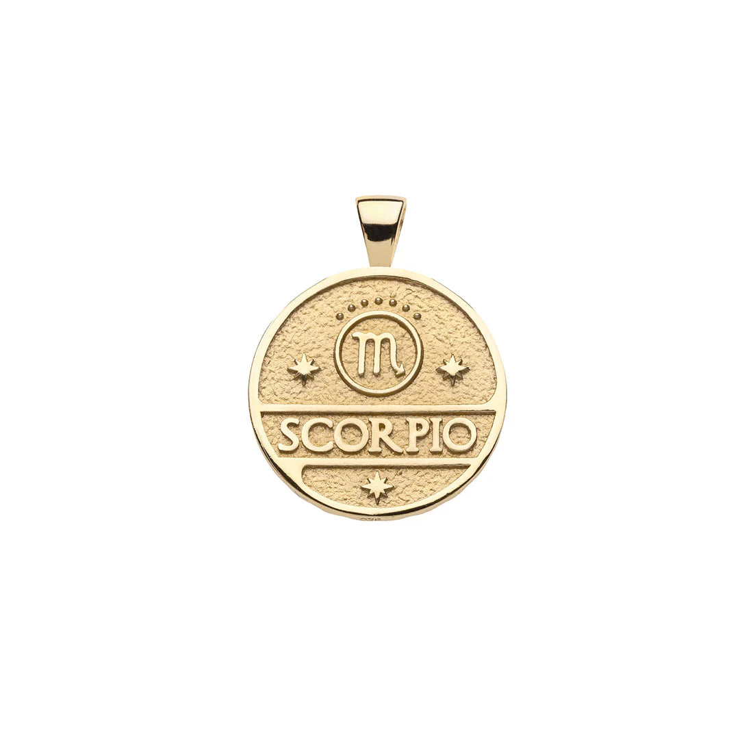 Jane Win SCORPIO JW Small Zodiac Pendant Coin