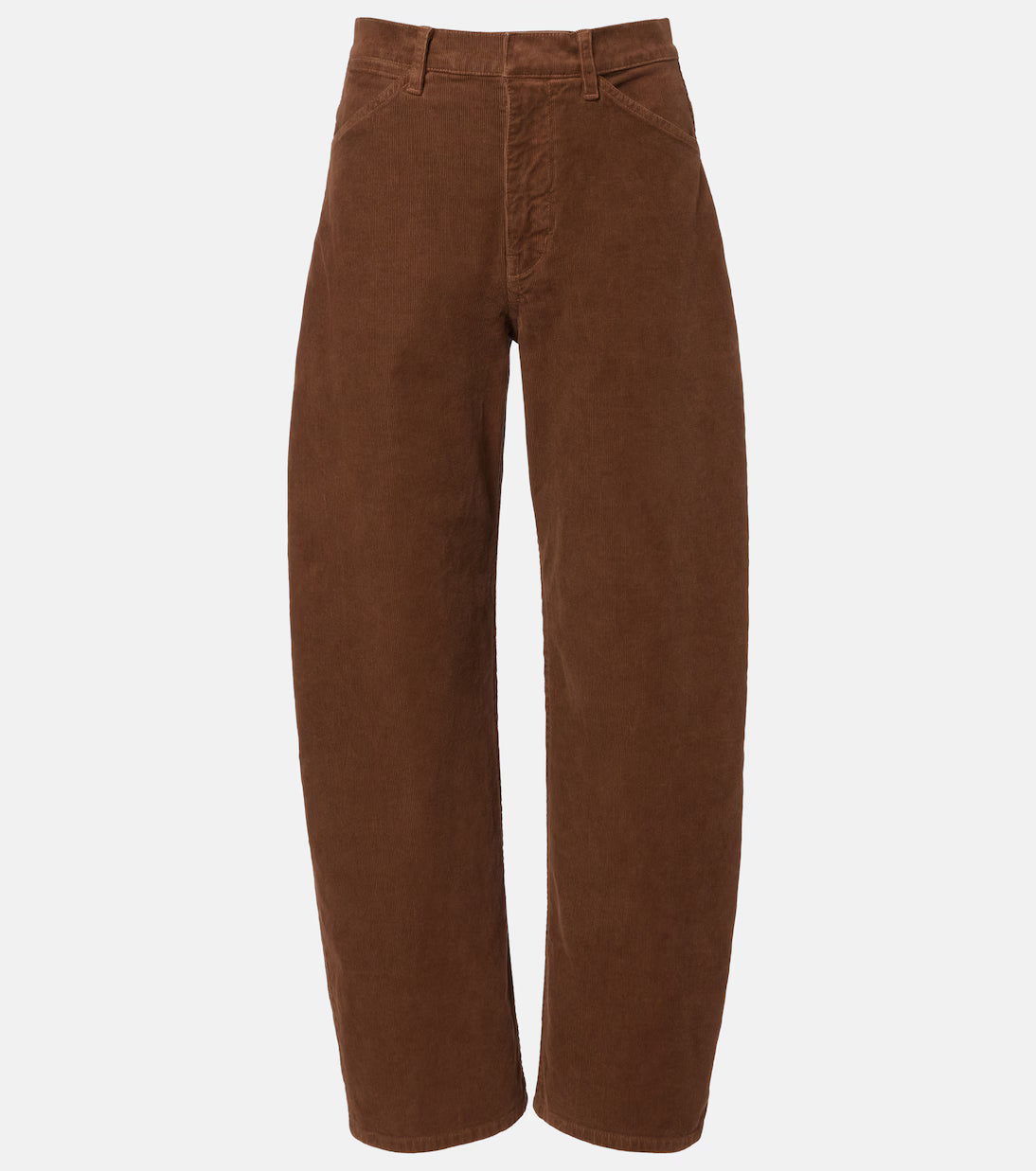 Nili Lotan Tribeca Corduroy Pant - Chocolate Brown
