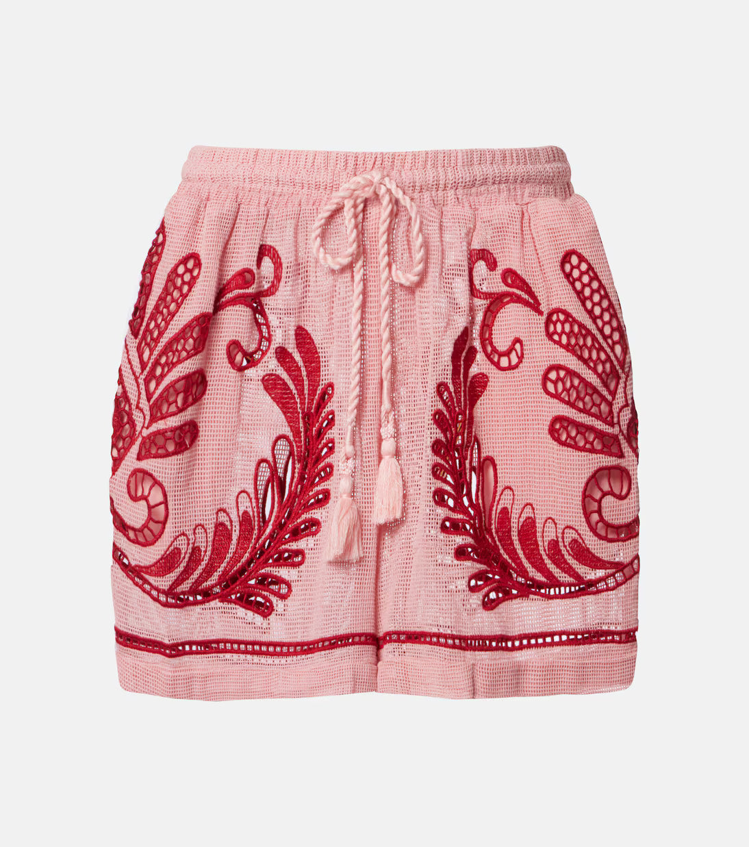 Farm Rio Arabesc Light Pink Shorts
