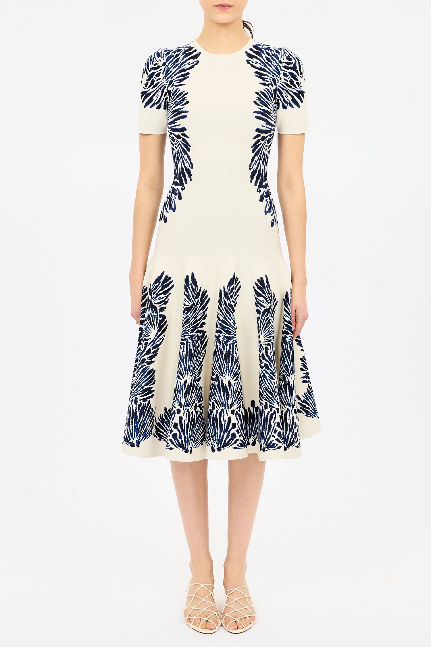 Sofie SS Jacquard Knit Dress