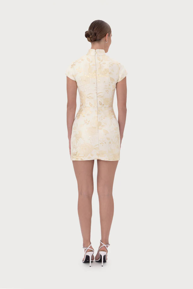 Sau Lee Kiana Jacquard Dress