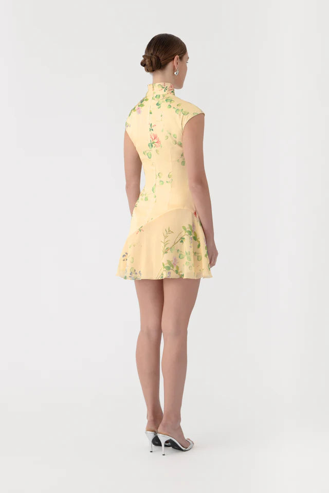 Sau Lee Lili Dress - Soft Yellow