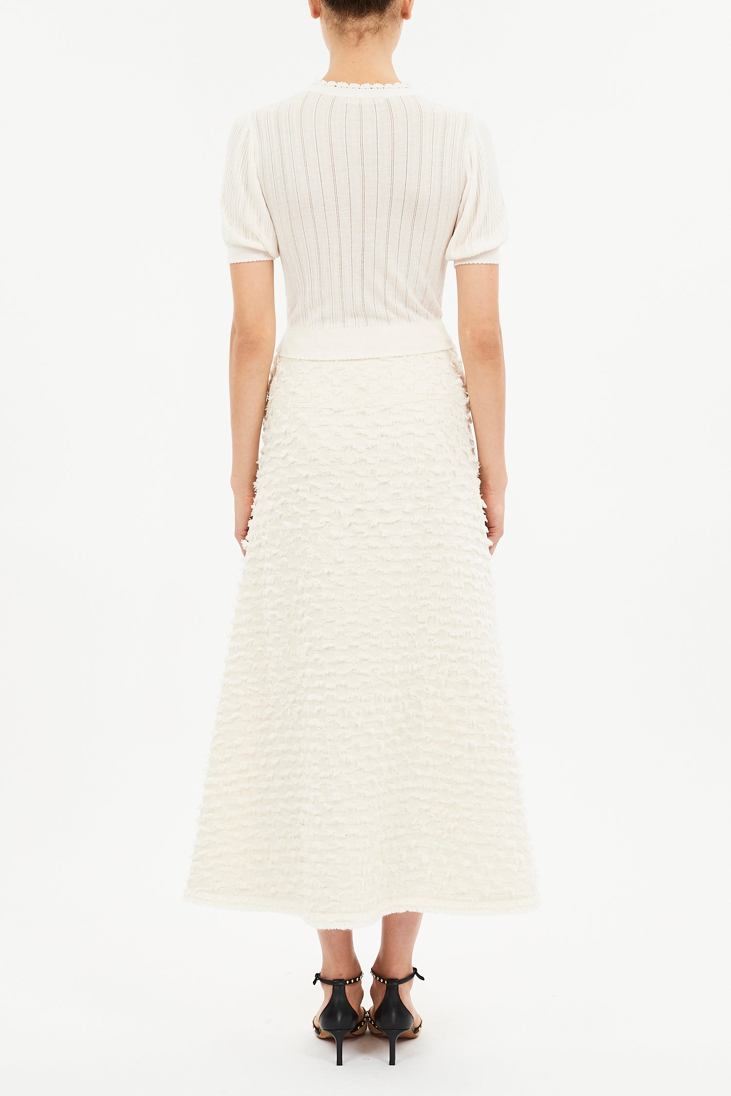 Josanna A-Line Midi Skirt