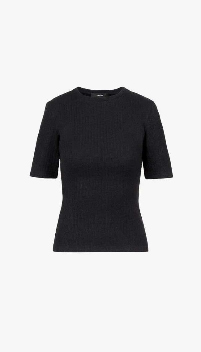 Smythe Elbow Sleeve Knit Crewneck