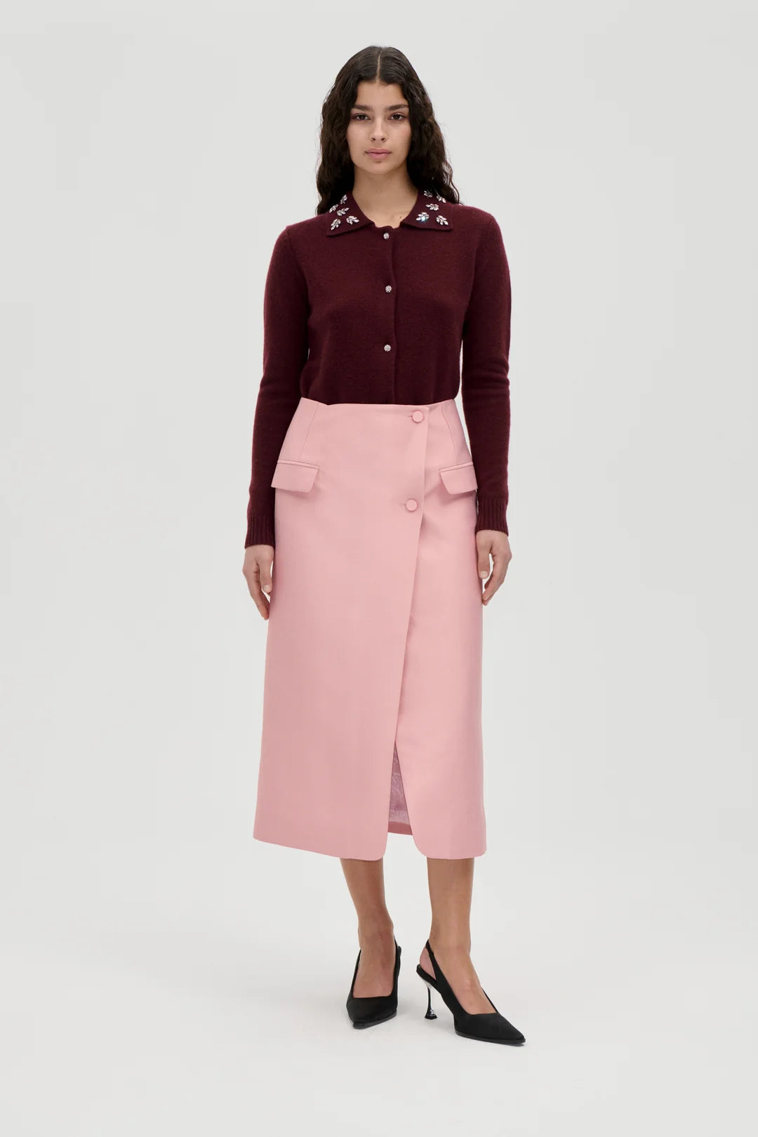 Stine Goya Pencil Midi Skirt