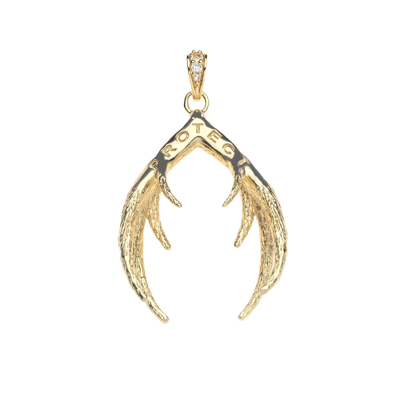 Jane Win PROTECT Guardian Antler Pendant