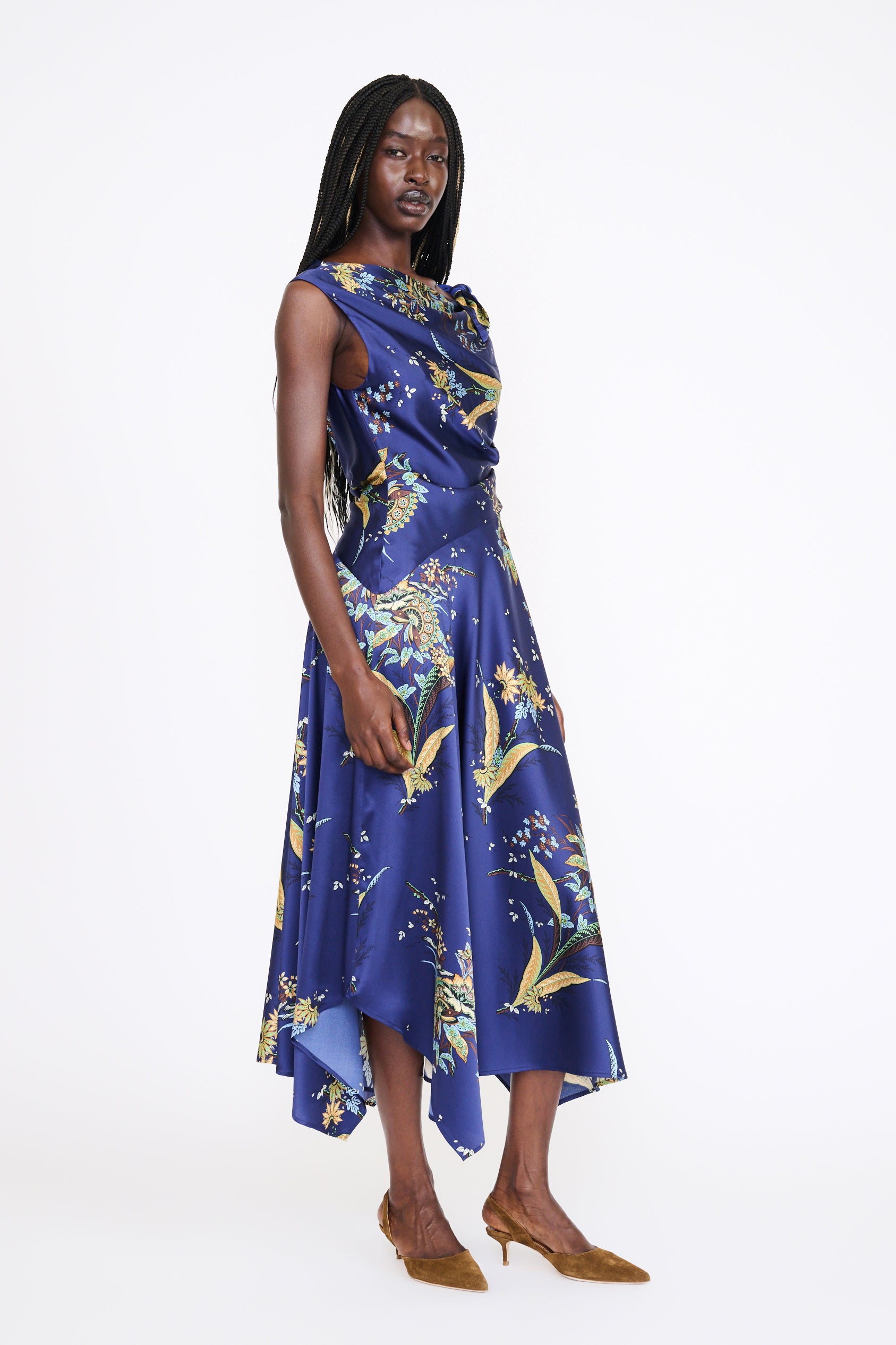 PORTIA SILK DRESS