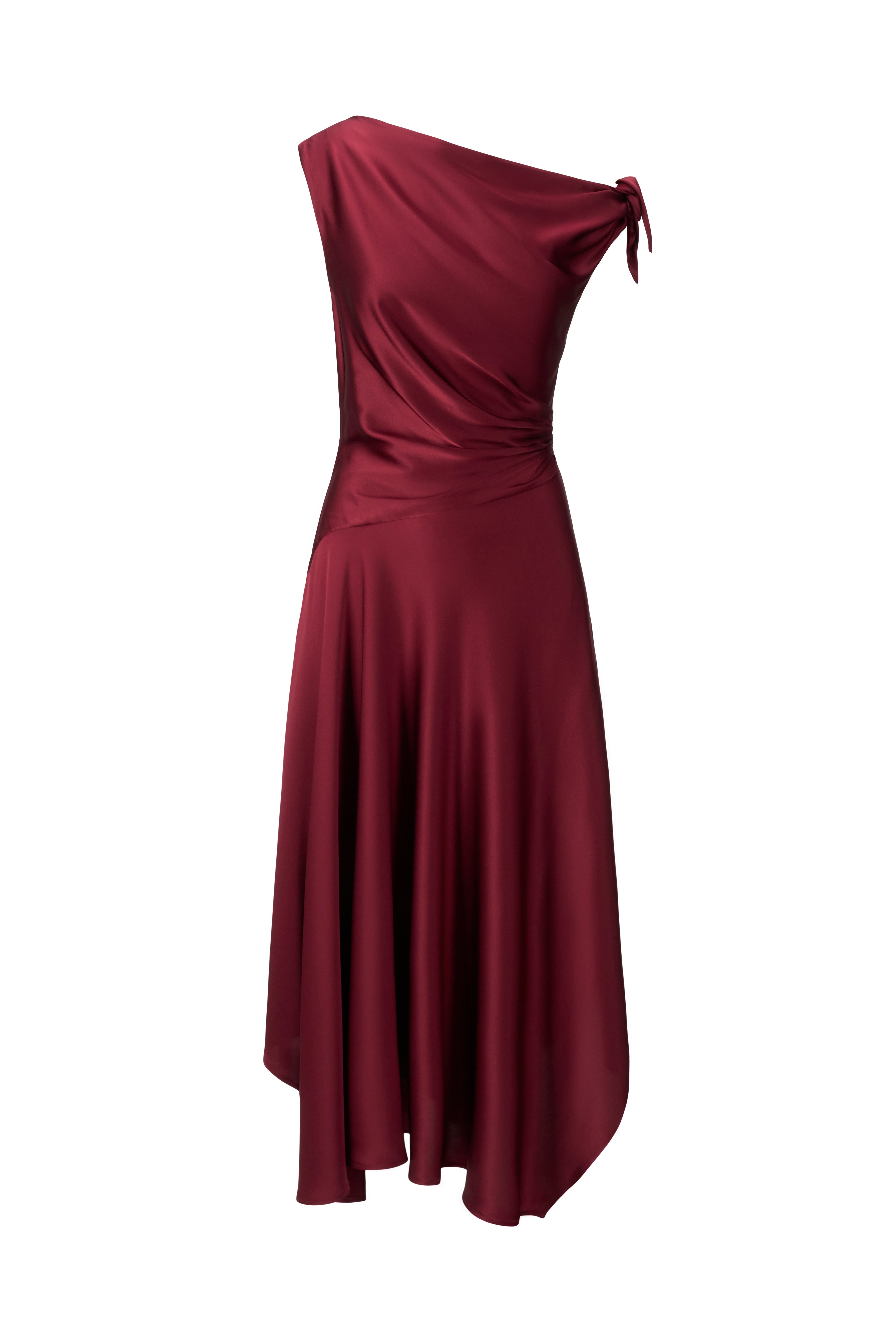 Staud Portia Silk Dress - Carmino