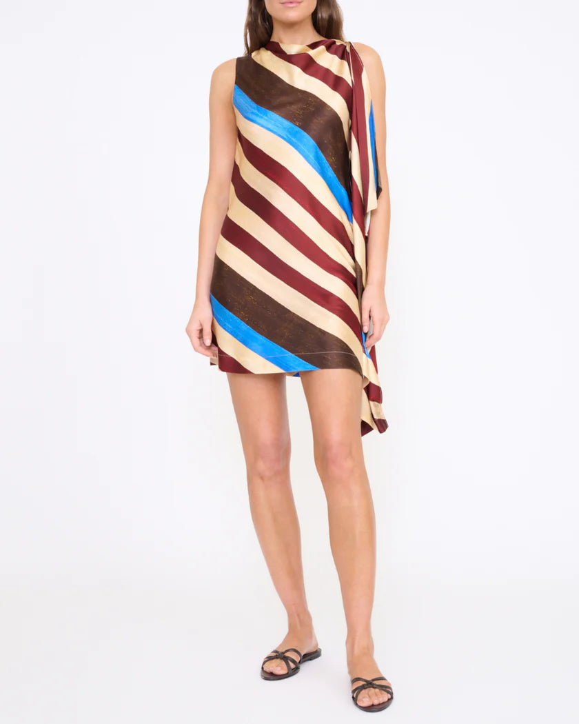 Staud Sabina Silk Dress