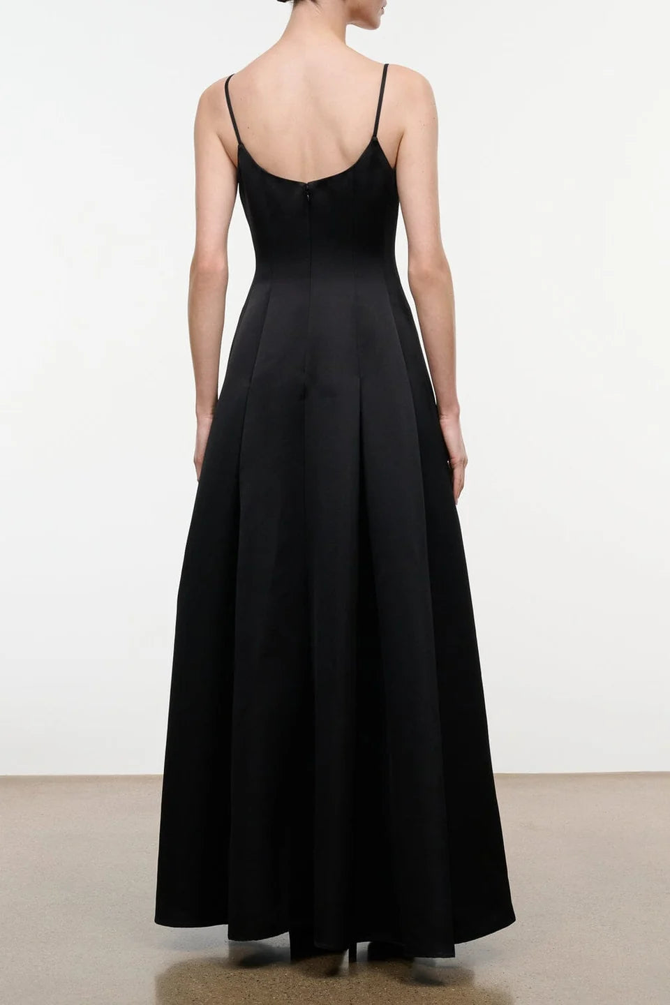 Staud Joy Satin Maxi Dress
