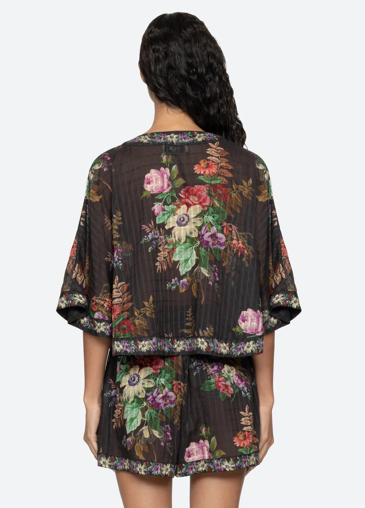 SEA New Work Viktoria Print L/S Blouse