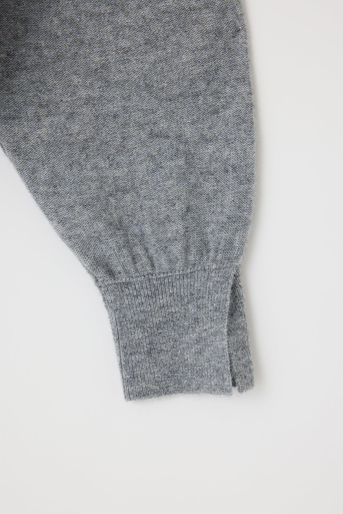 Moussy Vintage Henry Knit Polo - Light Gray