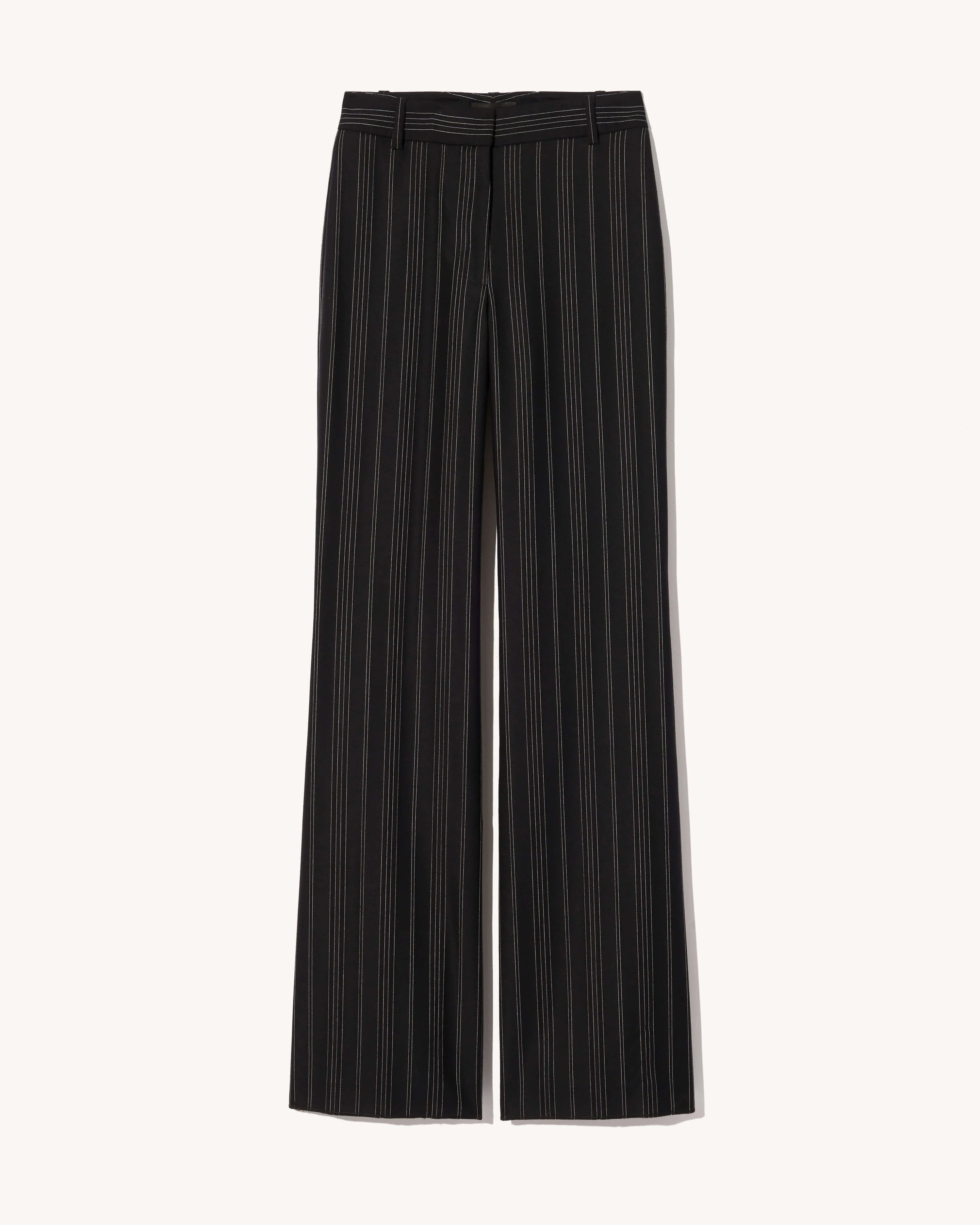 Nili Lotan Effy Pant - Black Pin Stripe
