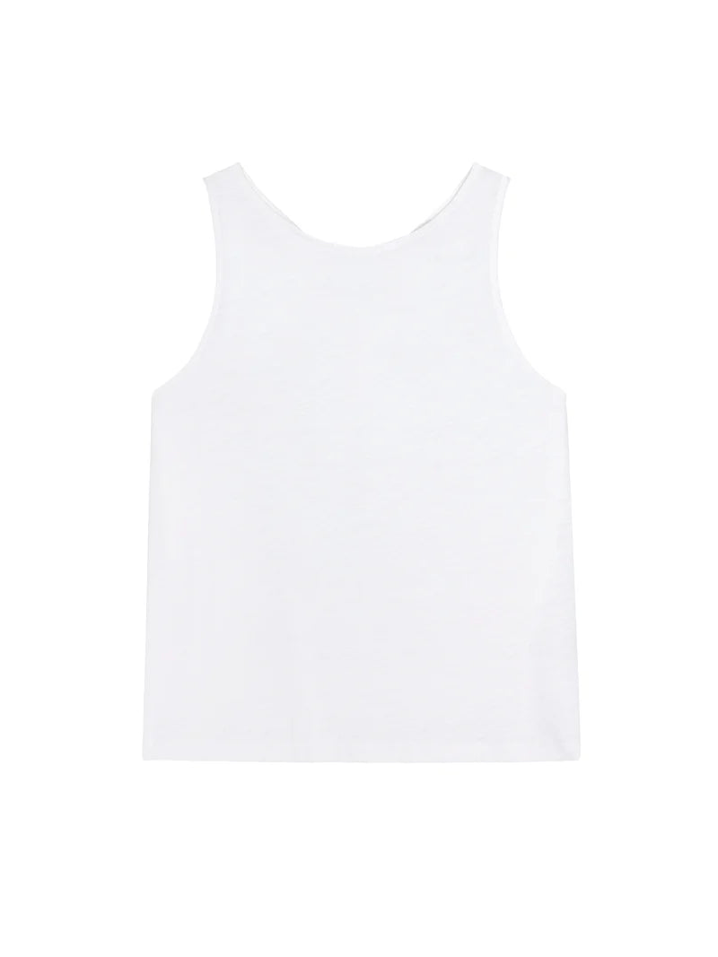 Nation Sammi Tie Back Tank - White