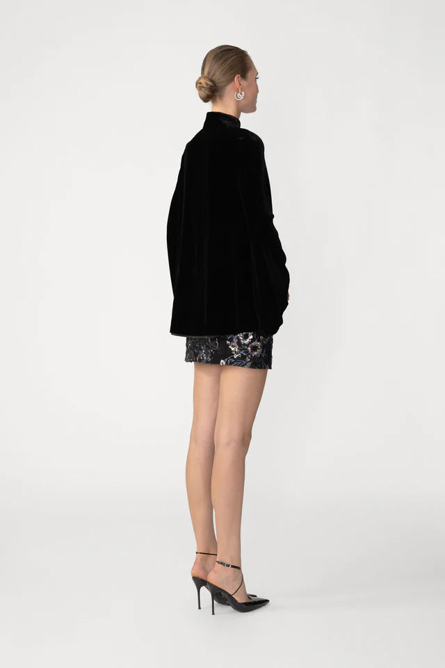 Sau Lee Dominic Velvet Jacket