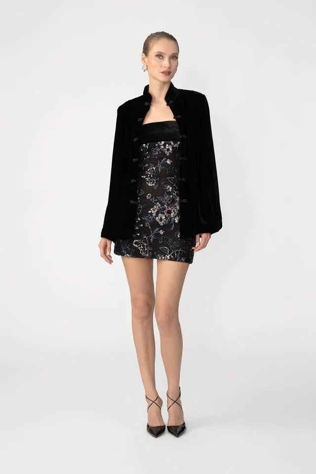 Sau Lee Dominic Velvet Jacket