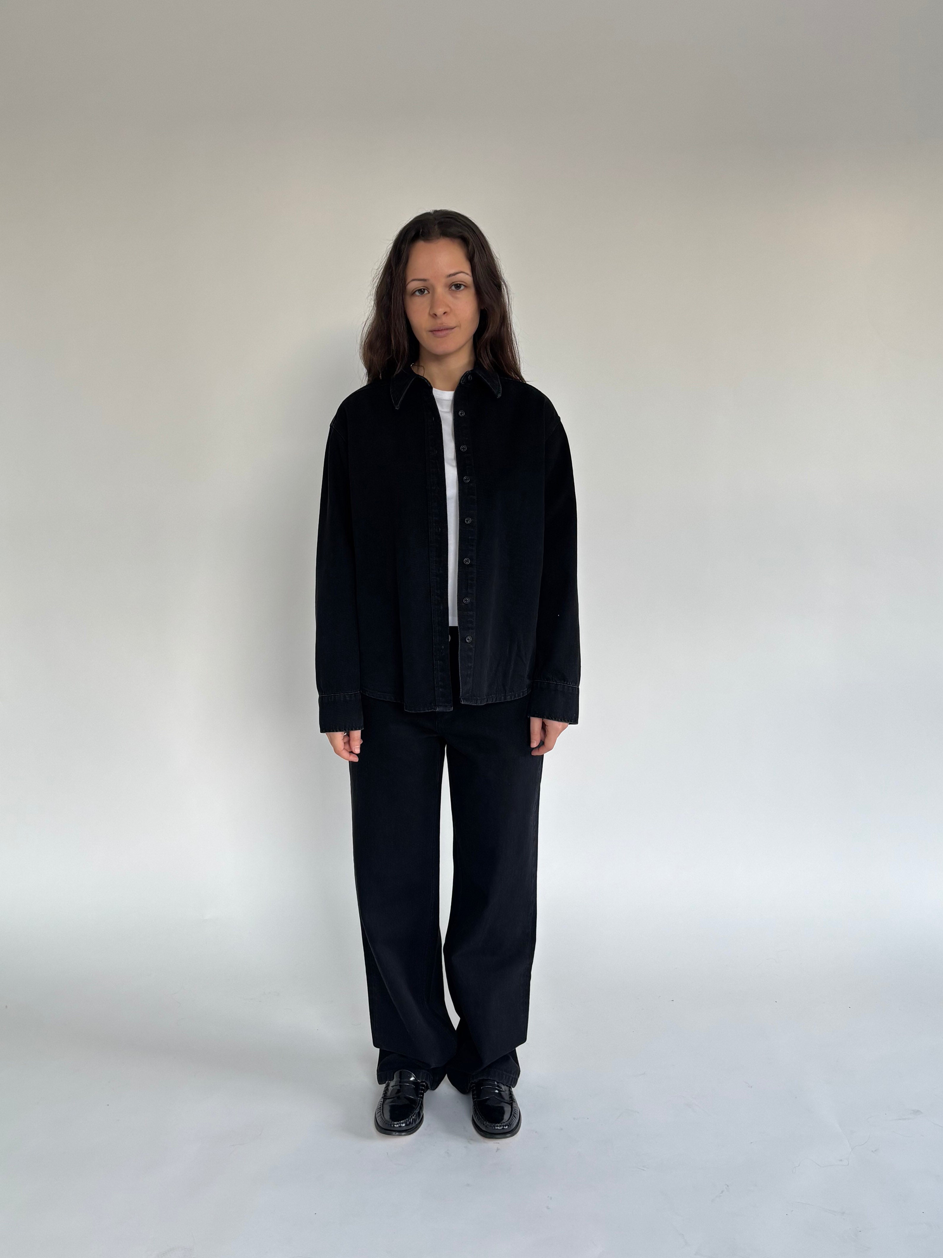 Day Shirt in Black Black