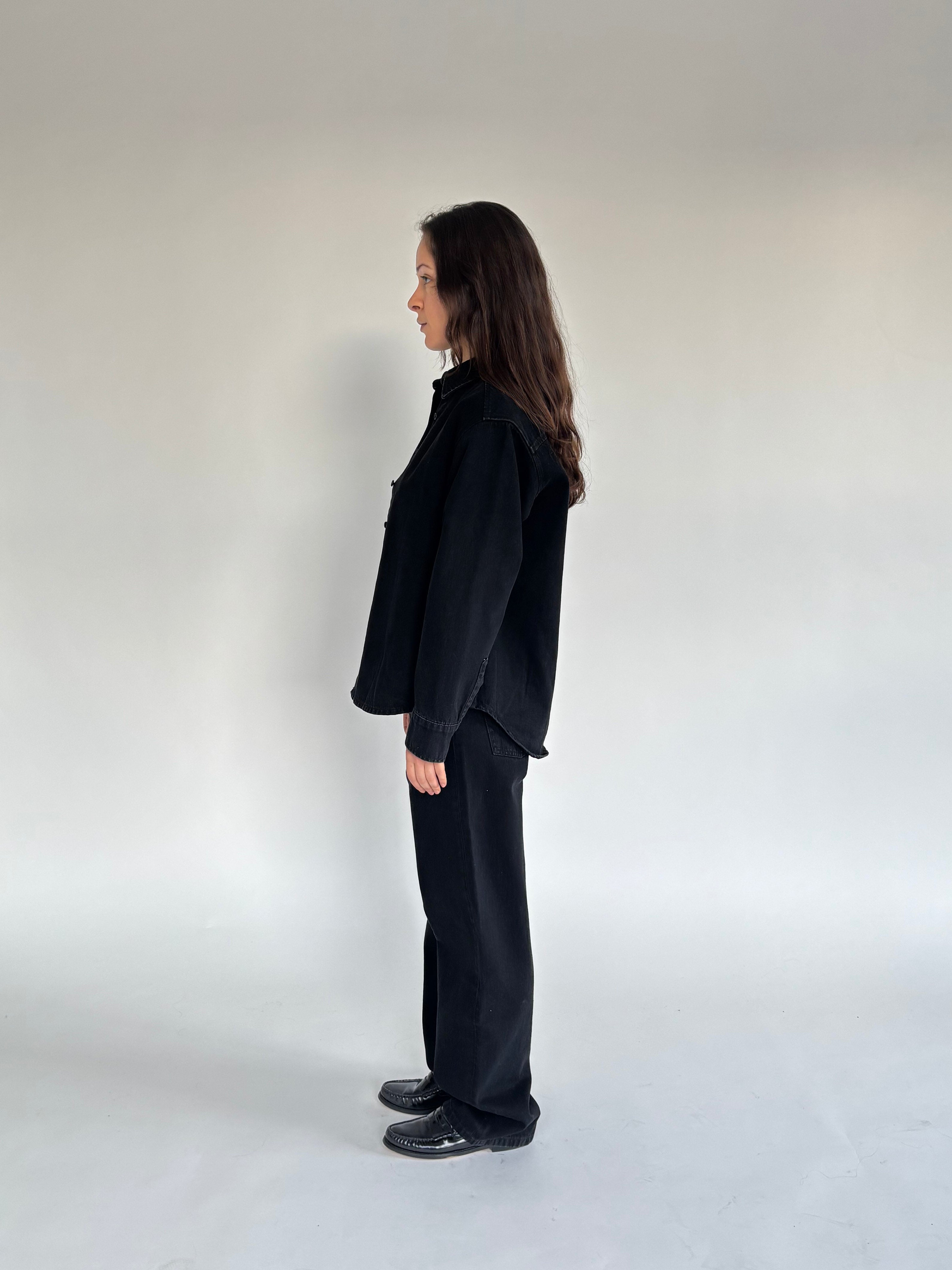 Day Shirt in Black Black