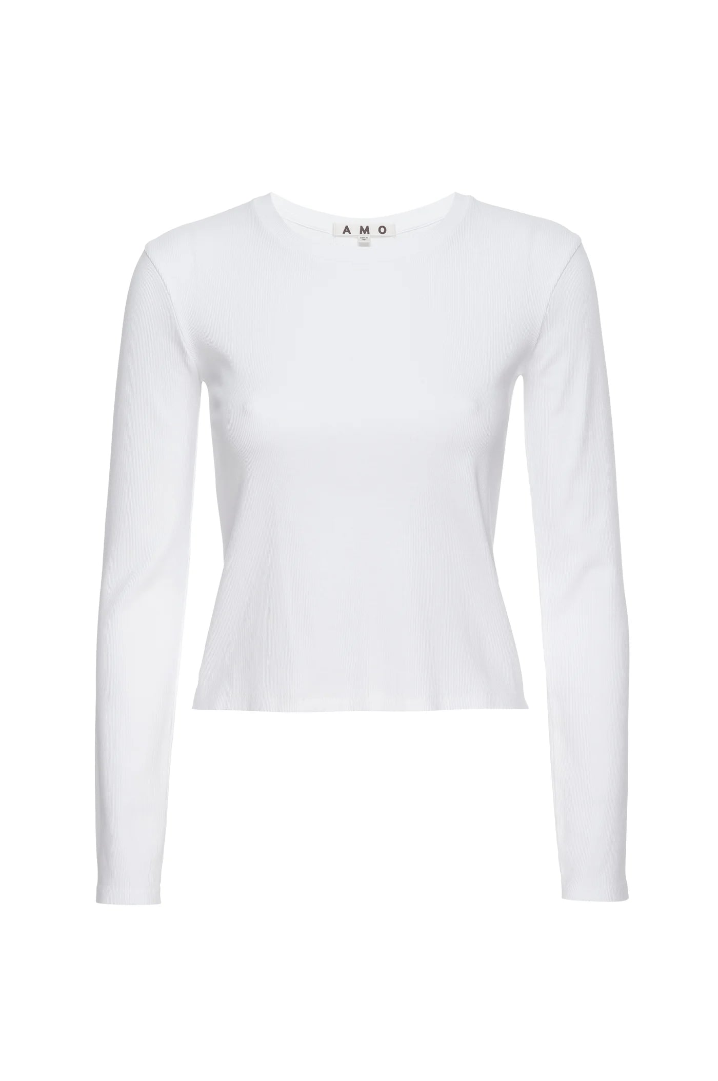 AMO Slim Rib Tee