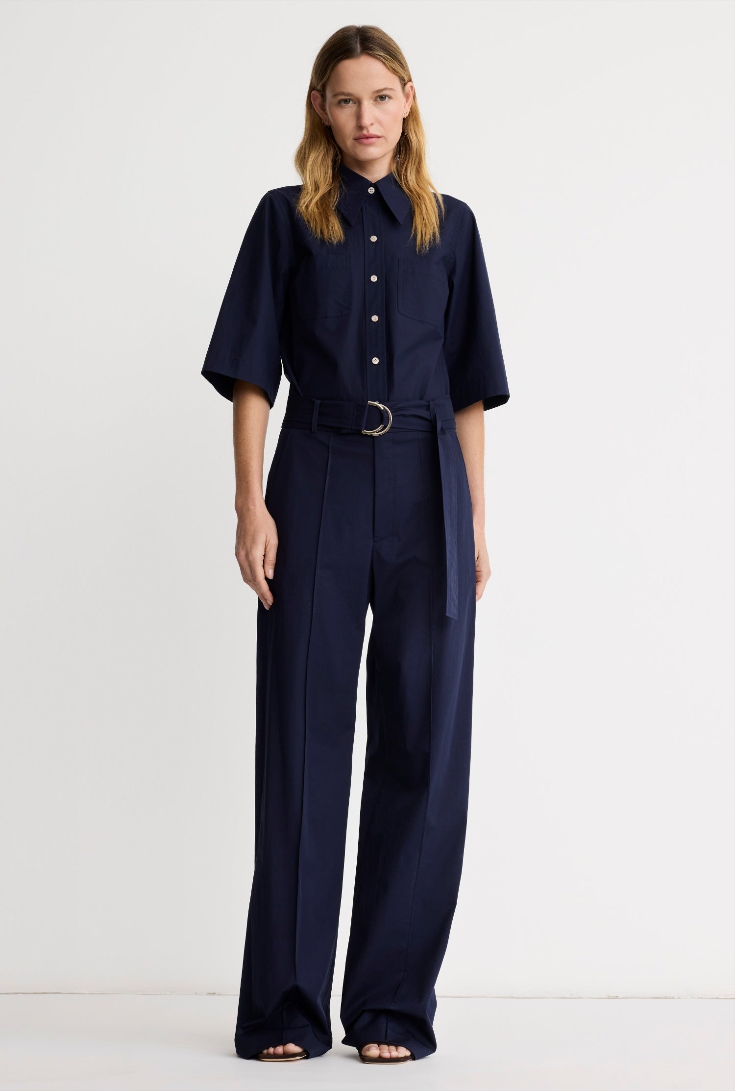 Straight Leg D-Ring Trouser