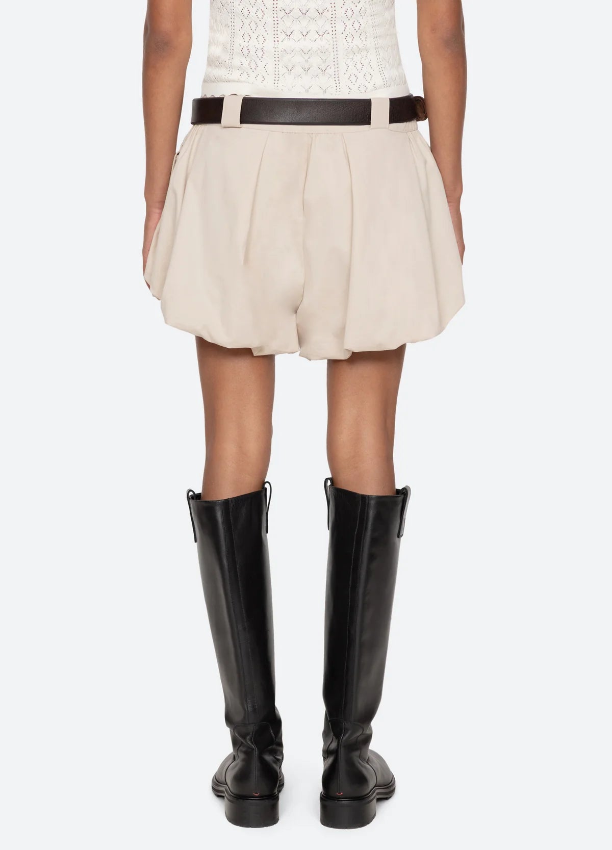 Sea New York Andrea Workwear Bubble Shorts