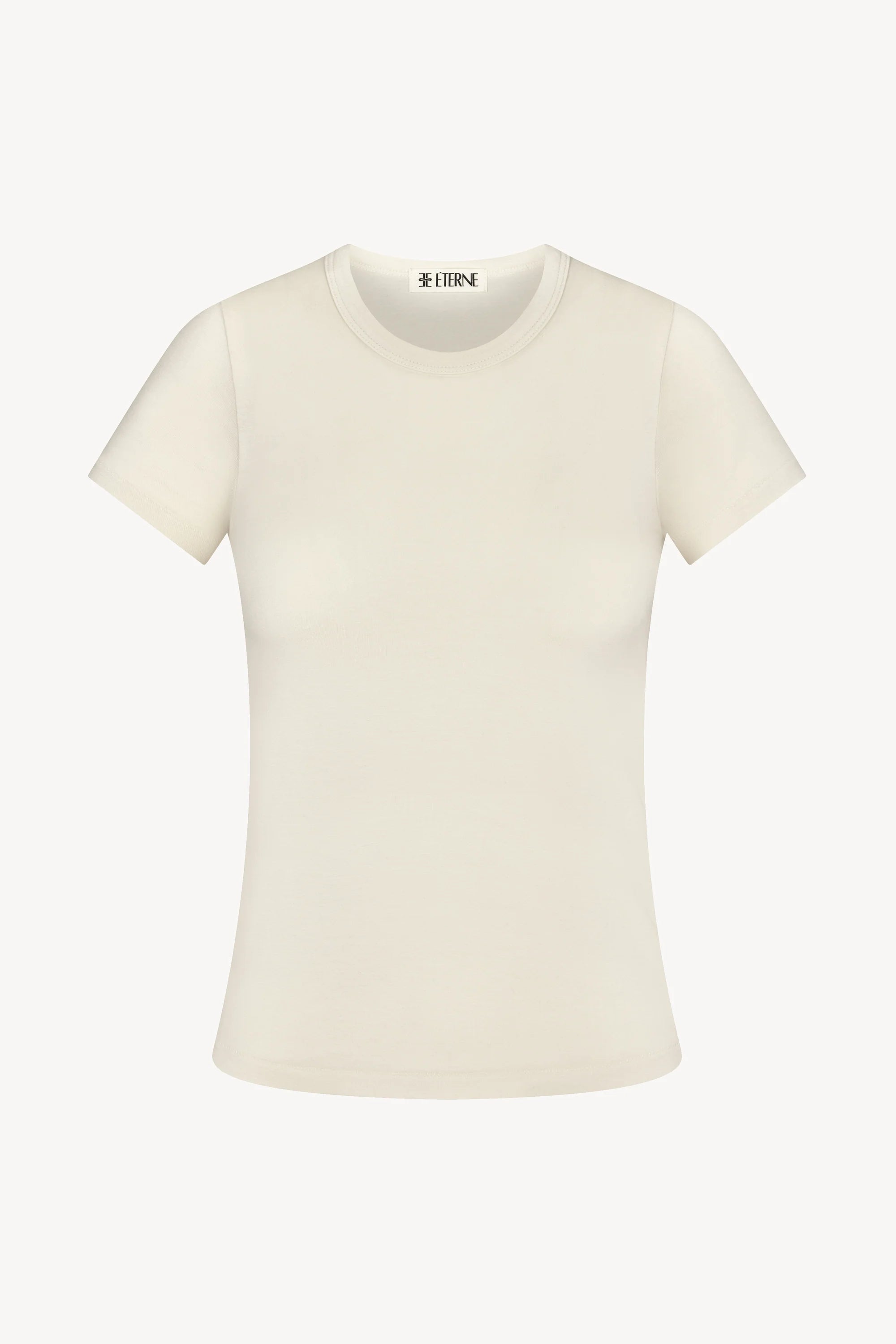 Eterne Fitted Crewneck Short Sleeve Tee