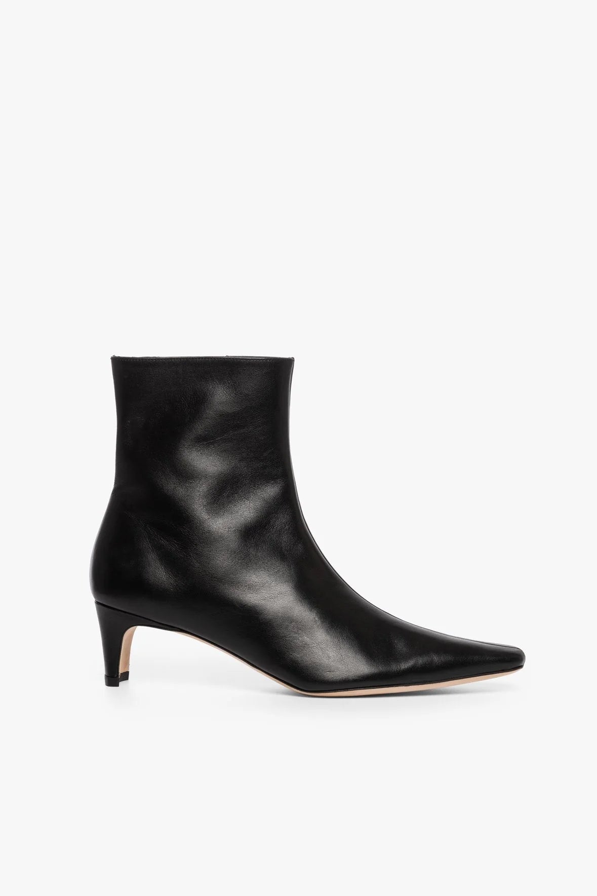 Staud Wally Ankle Boot - Black Leather