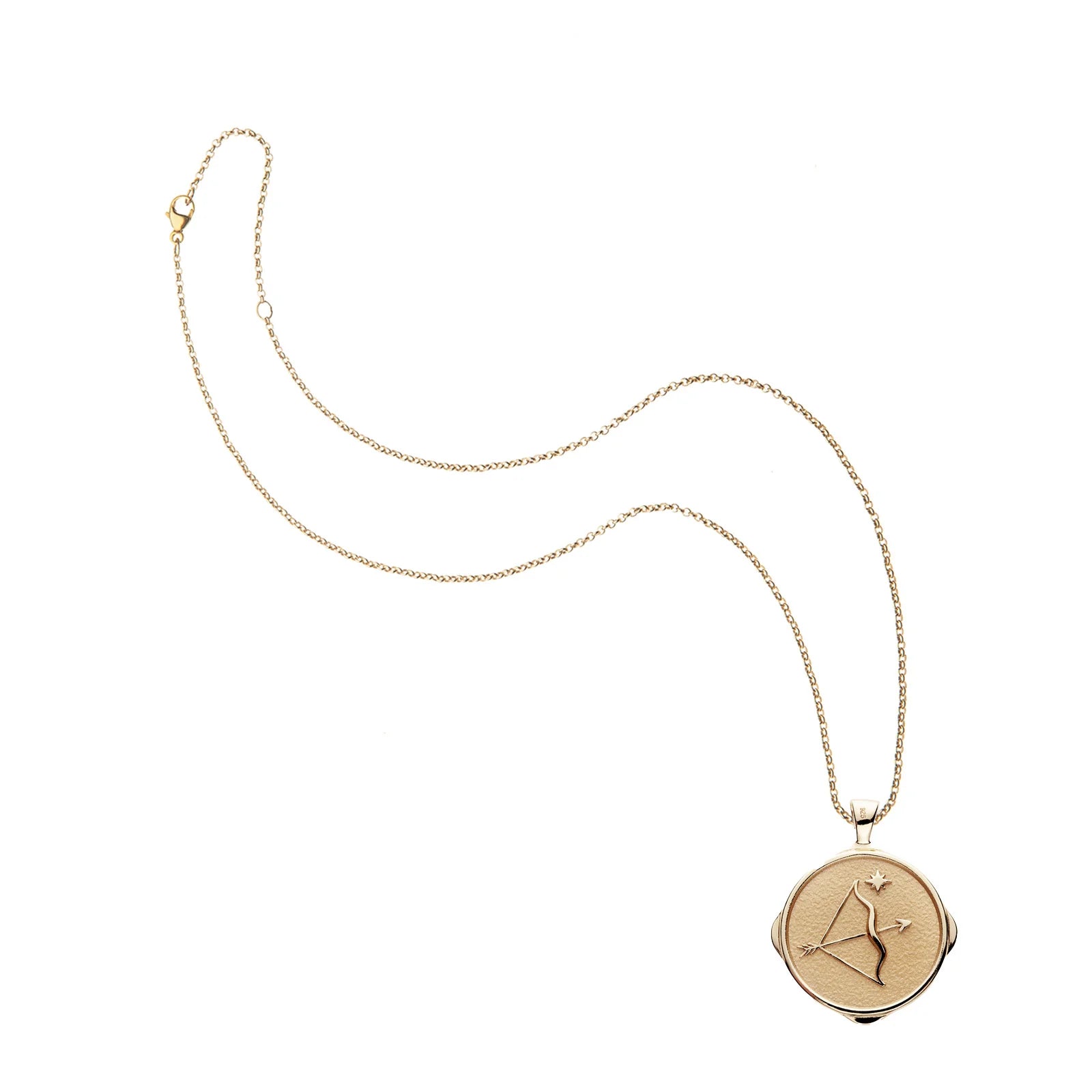 Jane Win Sagittarius JW Zodiac Pendant Coin