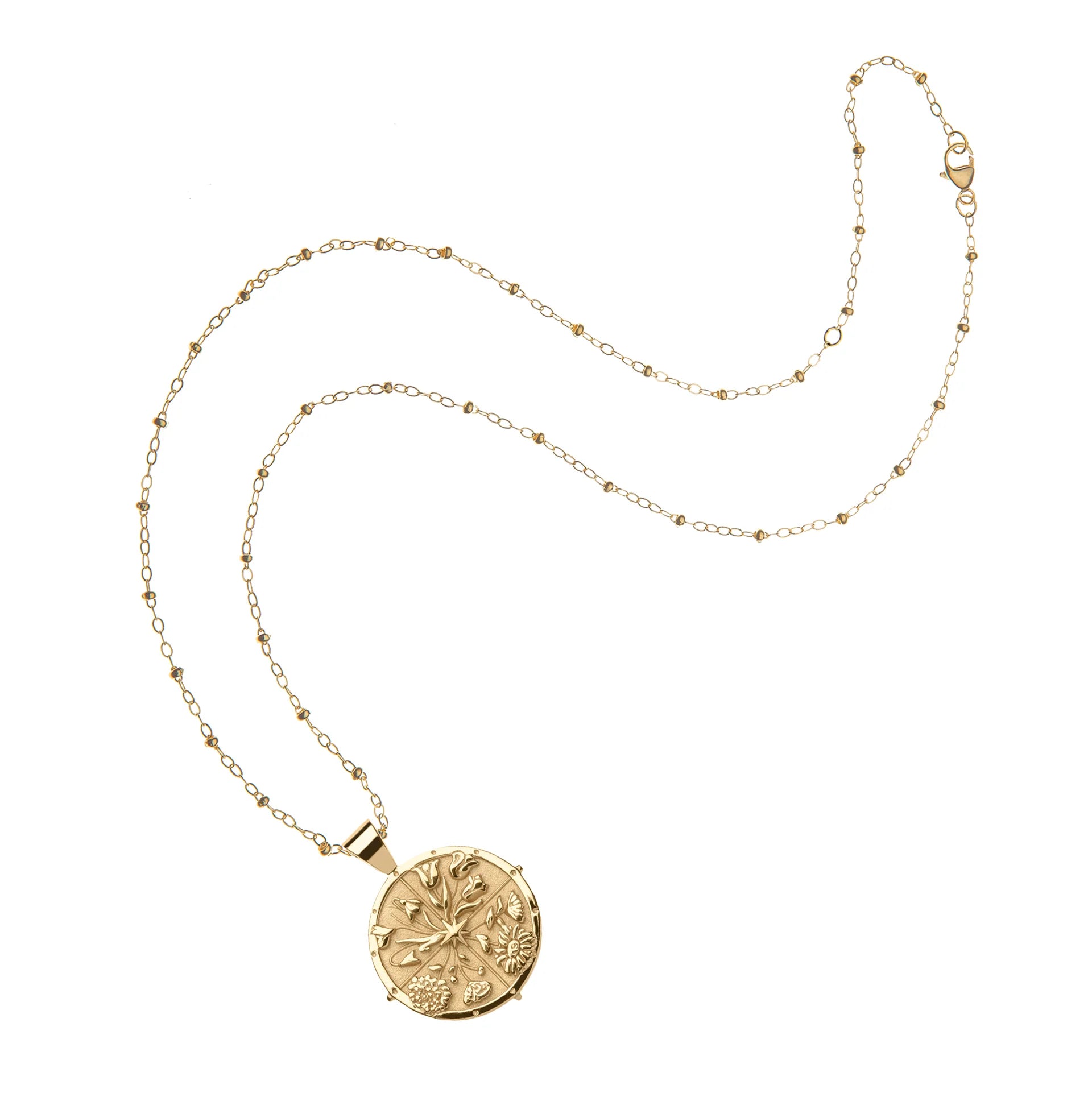 Jane Win HOPE Small Pendant Coin