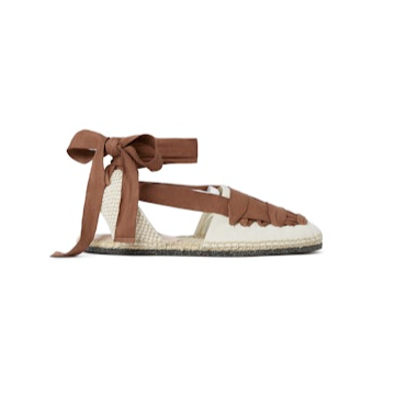 Loeffler Randall Wilson Flat Ankle Wrap Espadrille