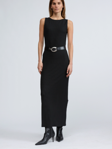 Rag & Bone Natalia Boatneck Midi Dress