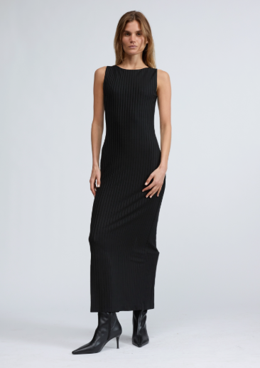 Rag & Bone Natalia Boatneck Midi Dress