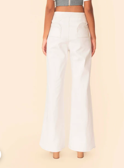 Azulu Mason Jean - Ivory