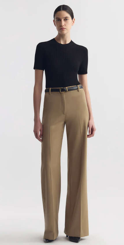 Nili Lotan Rivers Pant - British Khaki