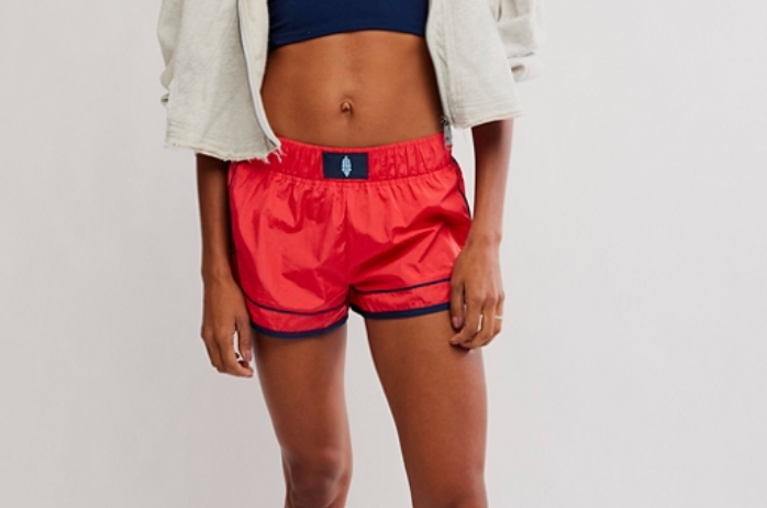 Free People Varsity Blues Shorts